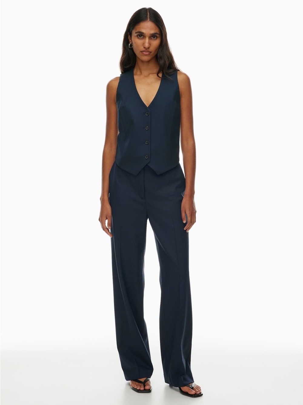 Aritzia Agency Pants - City Wool Size 10 NWT